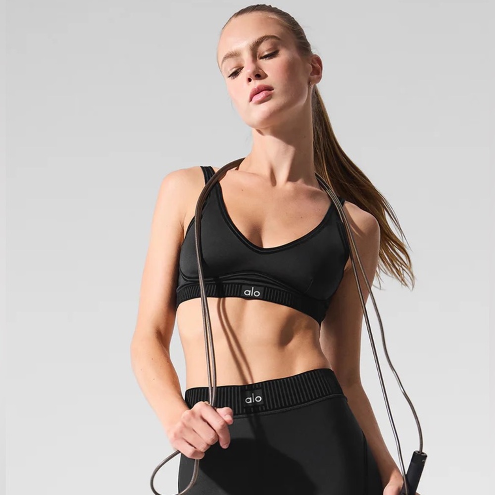 ALO | line up airlift bra | XS black